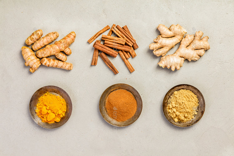 cinnamon & turmeric collection