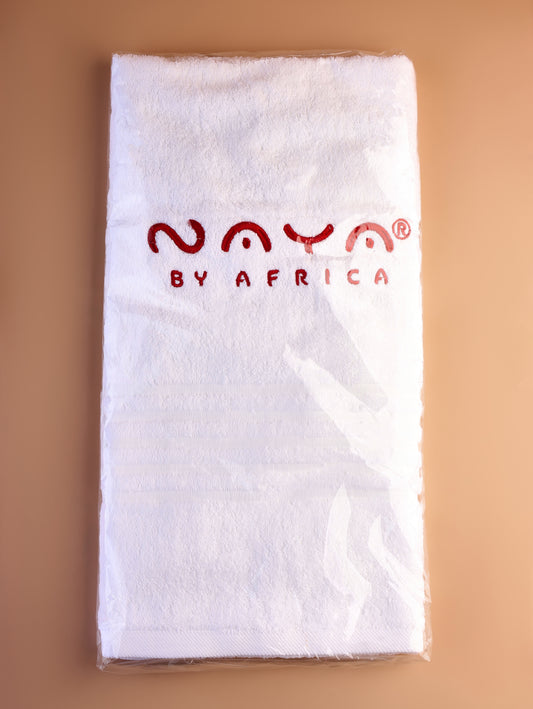 NAYA Branded White Towels