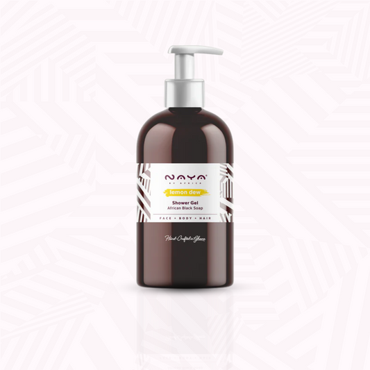 Lemon Dew African Black Soap Shower Gel
