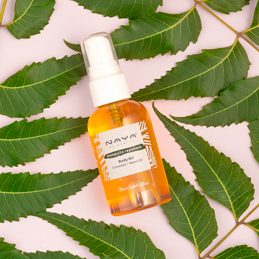 Mosquito Repellent Body Oil with Citronella & Neem