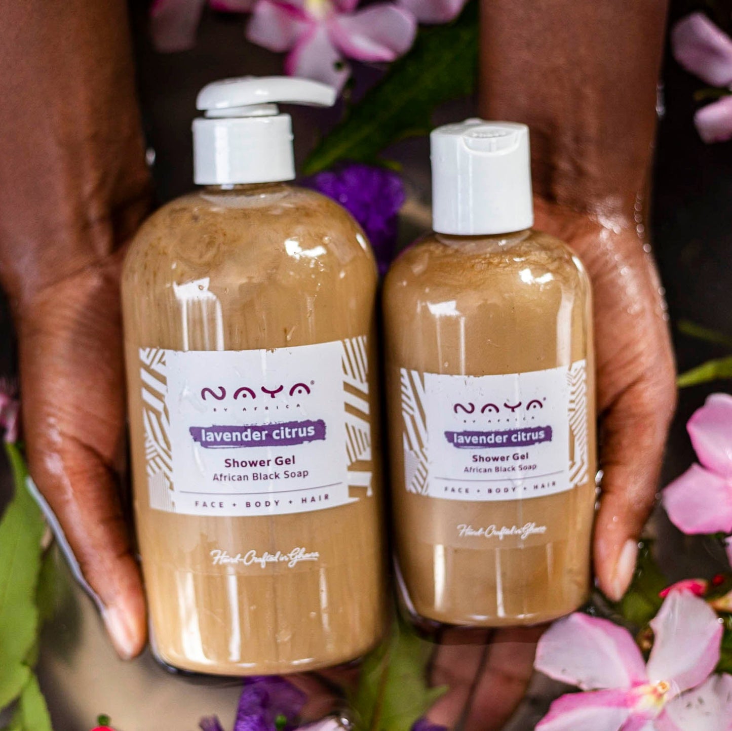 Lavender Citrus African Black Soap Shower Gel