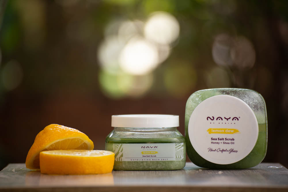 Lemon Dew Sea Salt Scrub
