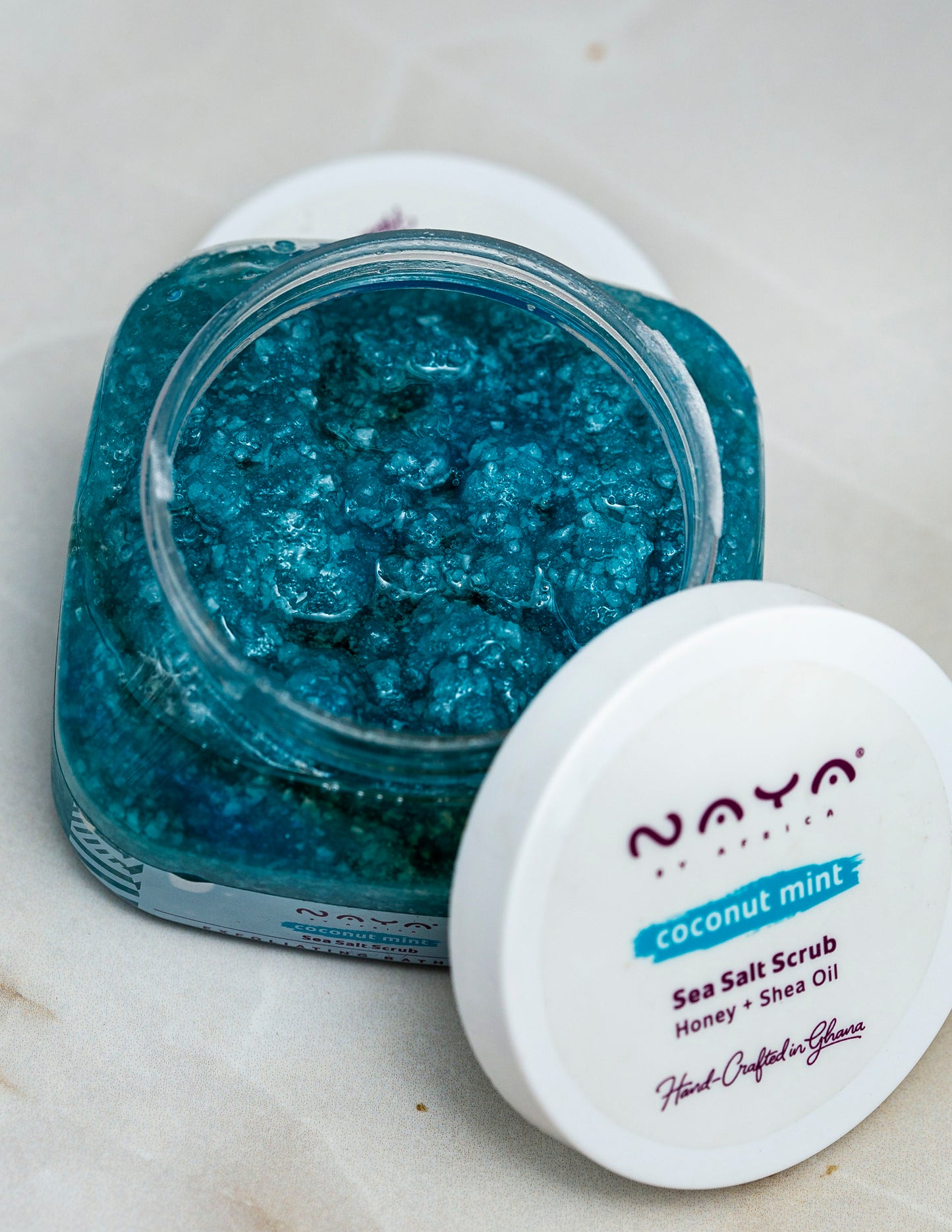 Coconut Mint Sea Salt Scrub