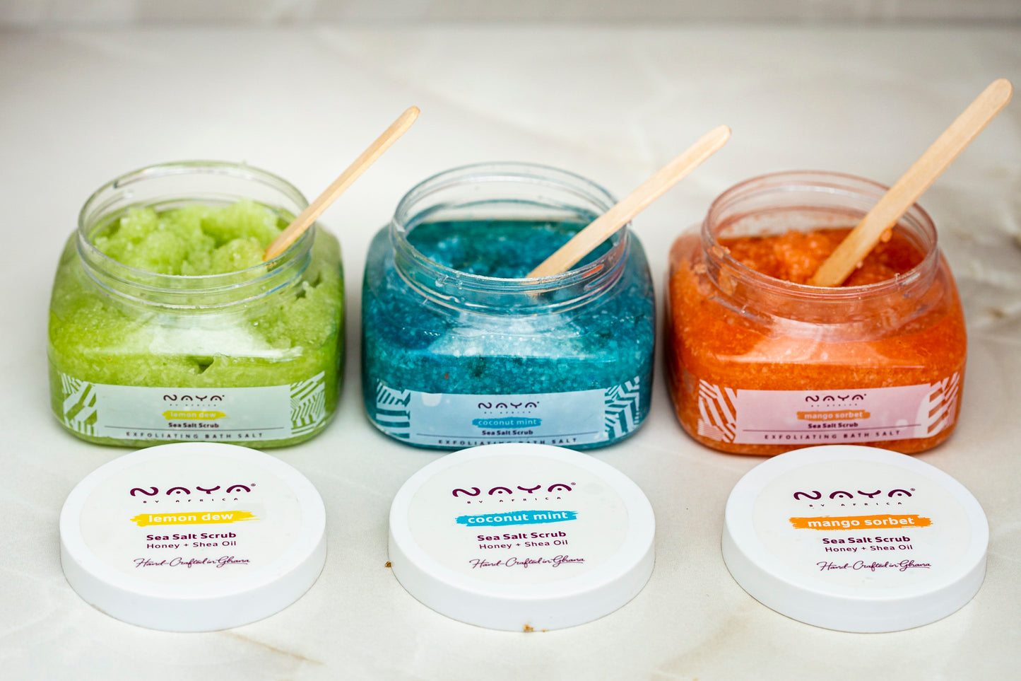 Coconut Mint Sea Salt Scrub