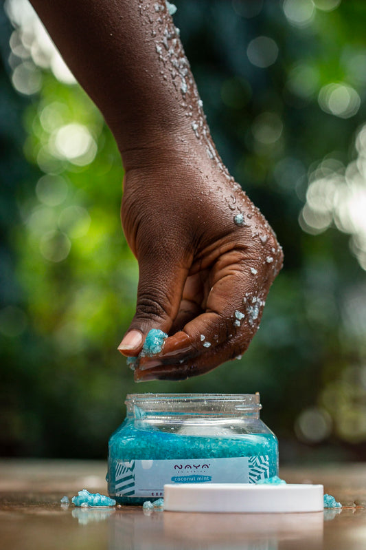 Coconut Mint Sea Salt Scrub