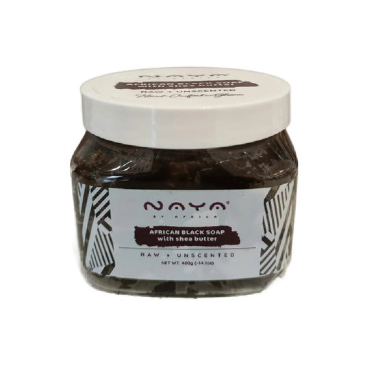 Original (Unscented) Raw African Black Soap