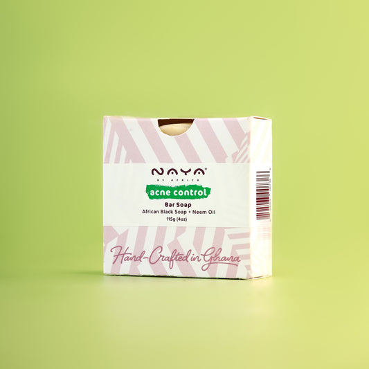 Acne Control Bar Soap - Neem & Black Soap
