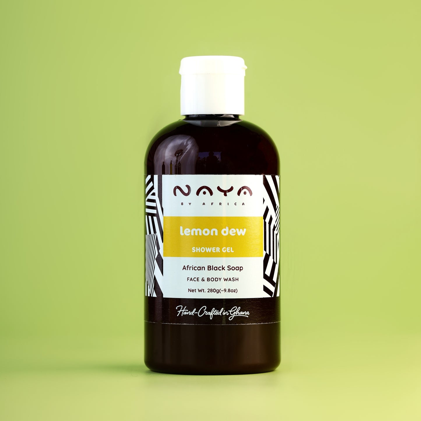 Lemon Dew African Black Soap Shower Gel