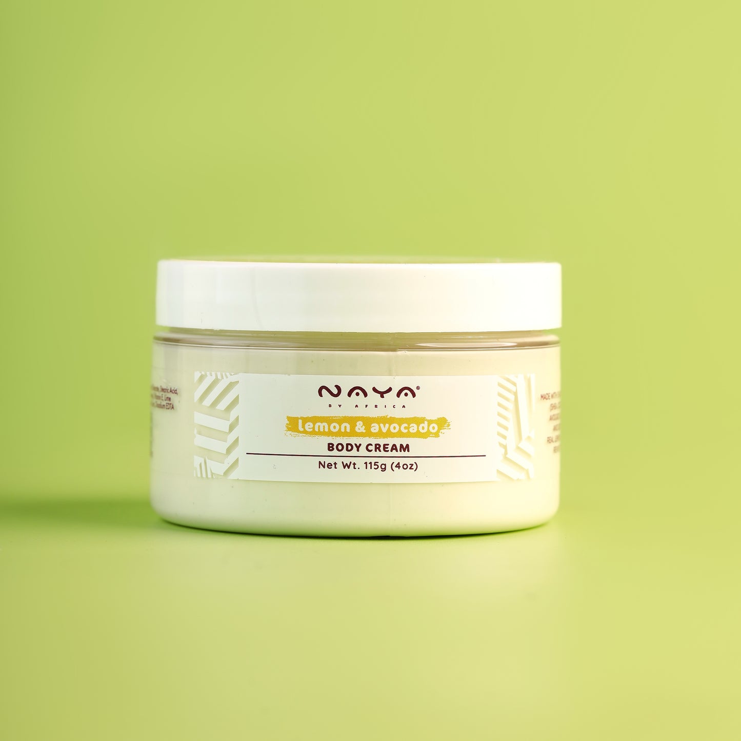 Lemon & Avocado Body Cream