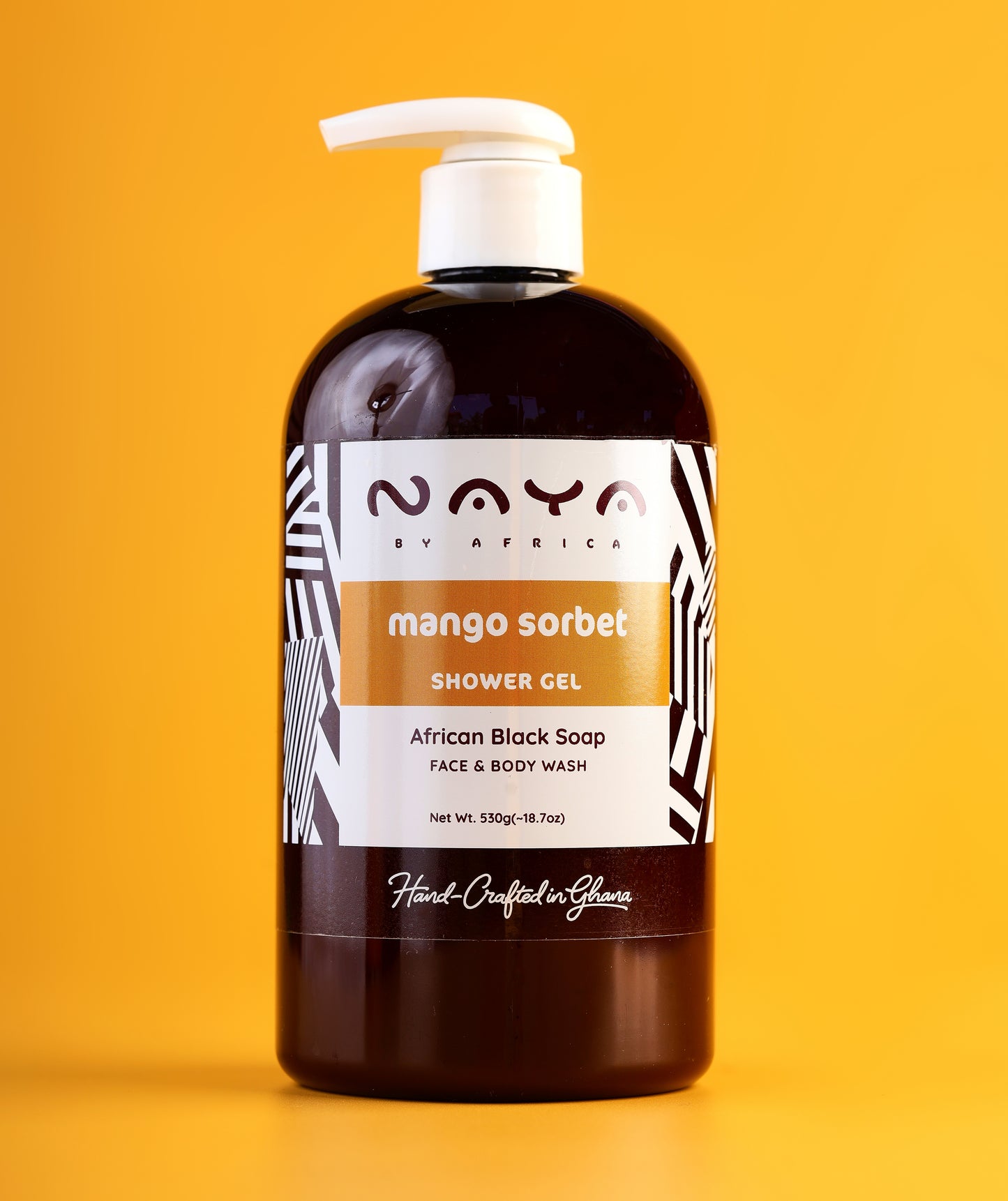 Mango Sorbet African Black Soap Shower Gel