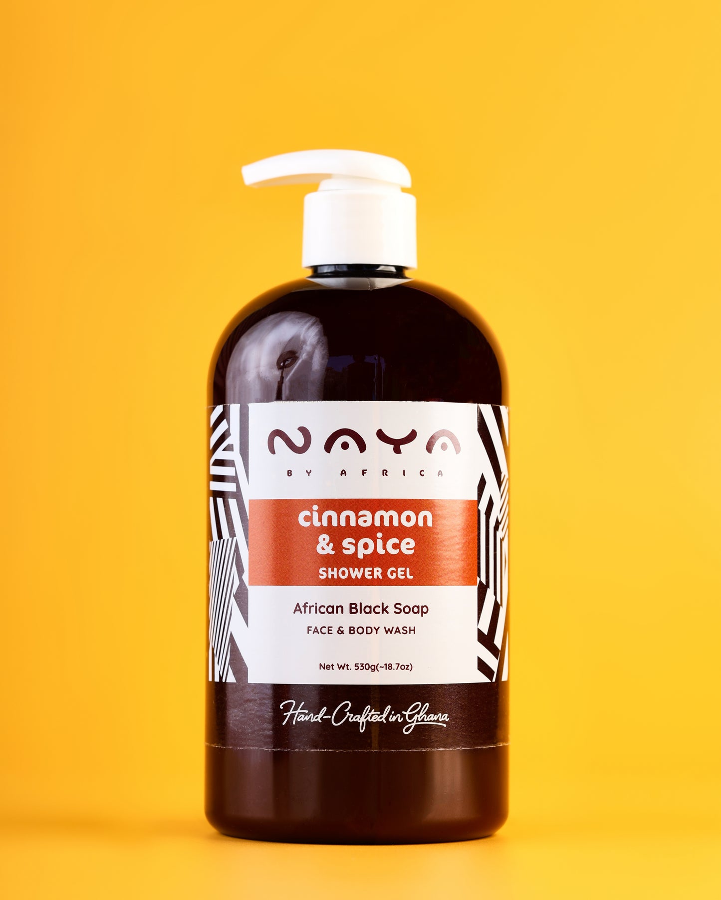 Cinnamon & Spice African Black Soap Shower Gel