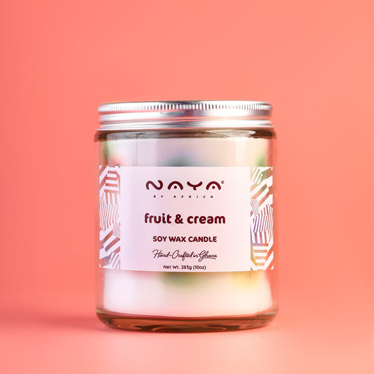 Fruit & Cream Soy Wax Candle