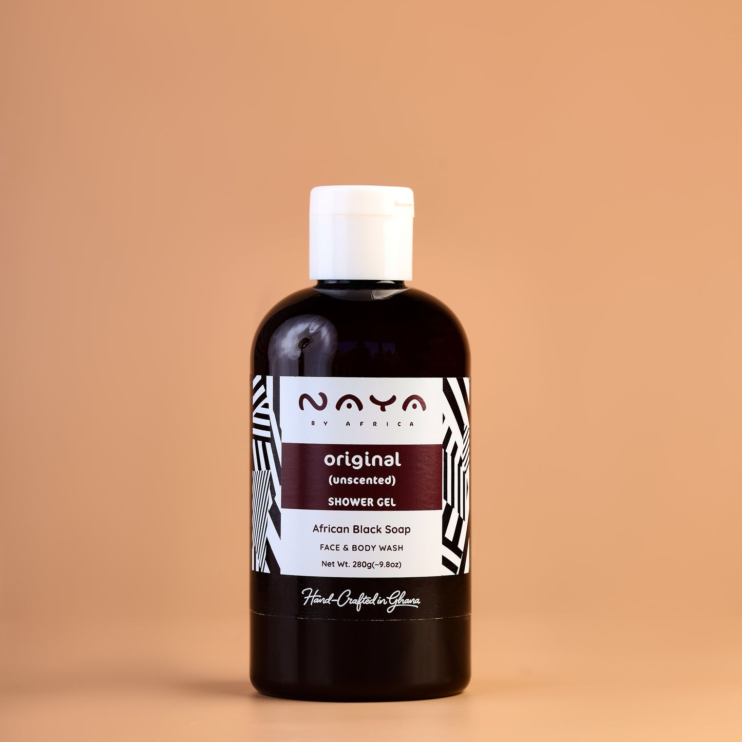 Original (Unscented) African Black Soap Shower Gel